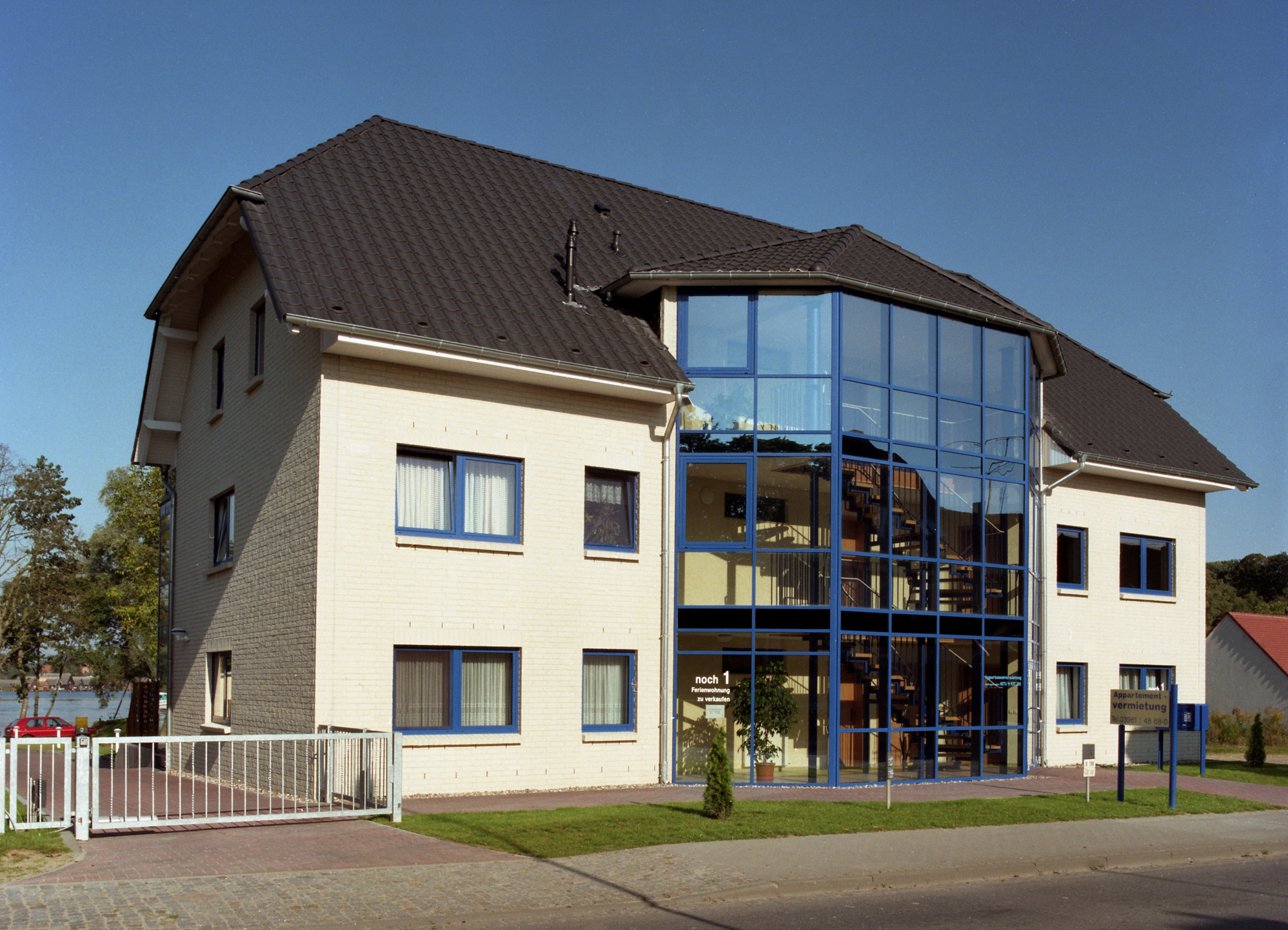 Mirow am See mit Bootsanleger